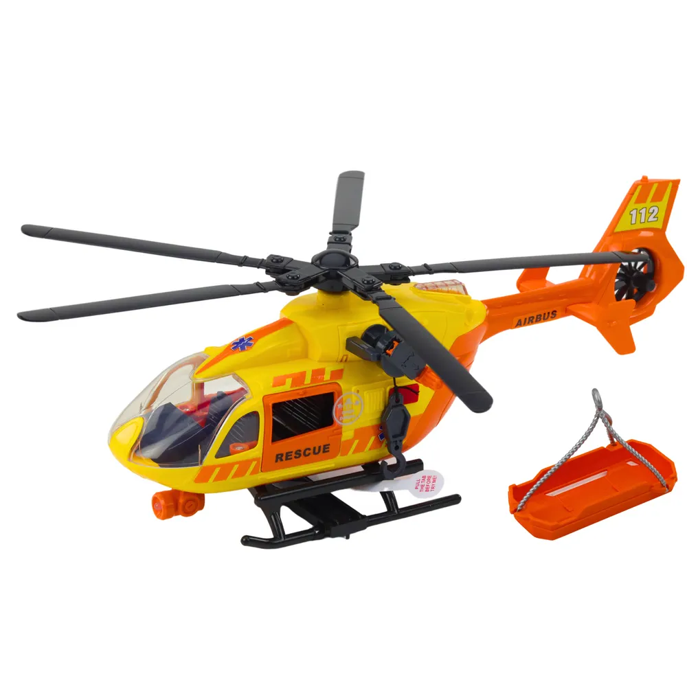 spasilački helikopter ,narančasti 1:12 - slika 3