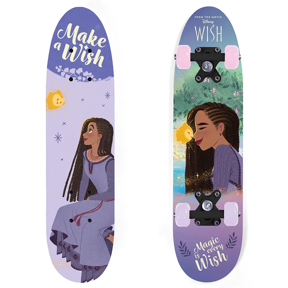 dječji drveni skateboard wish - slika 2