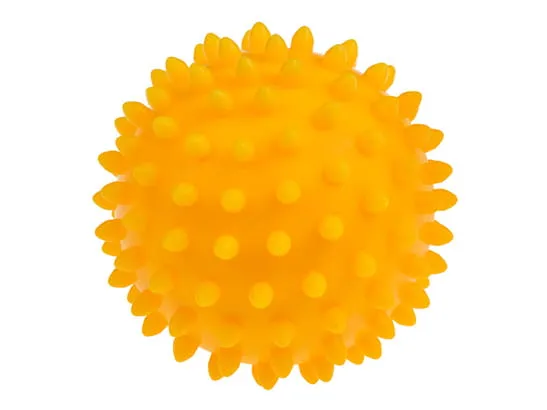 tullo šiljasta loptica za masažu 9cm crvena - slika 7