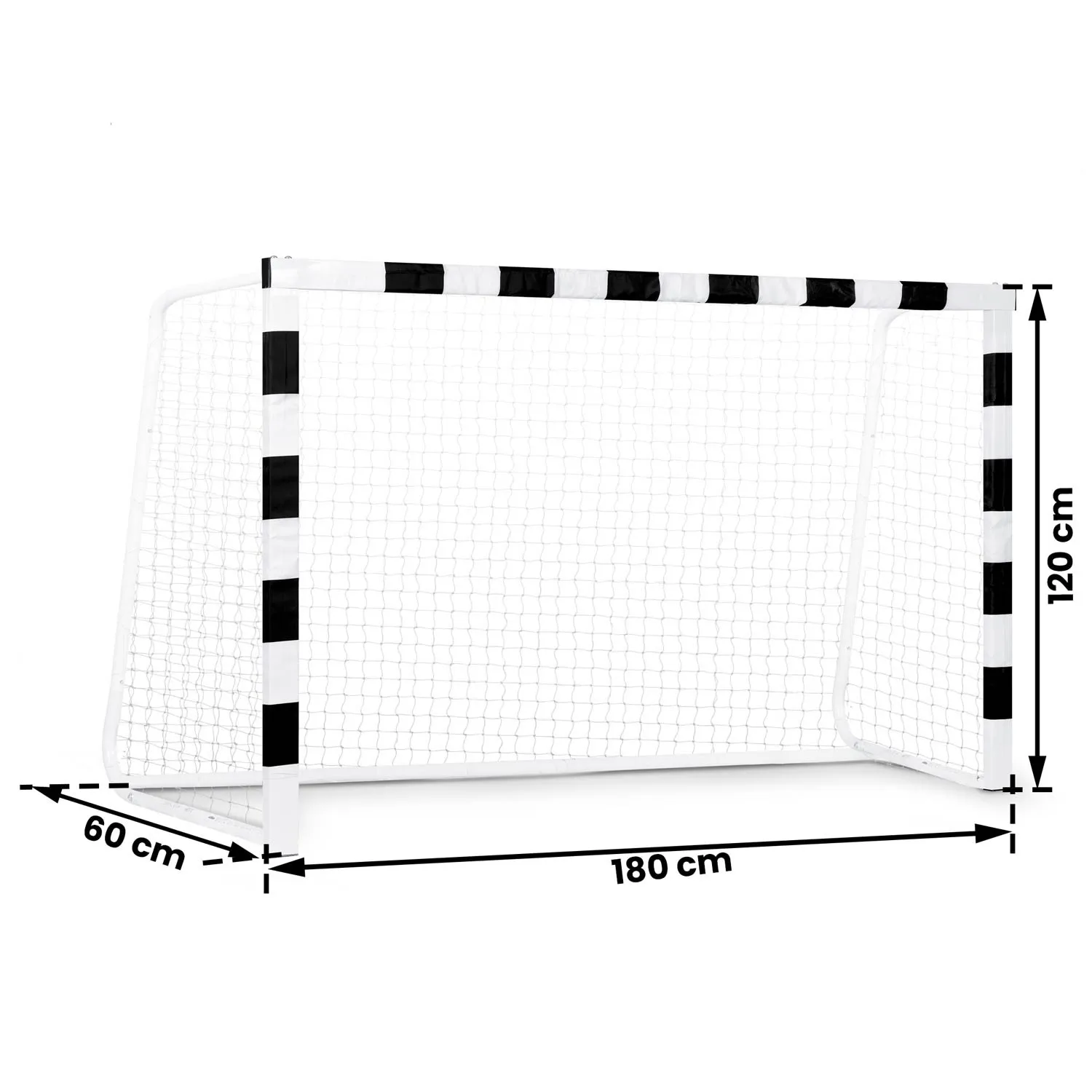 nogometni gol 180 x 120 x 60 cm ns-464 crno-bijeli - slika 6