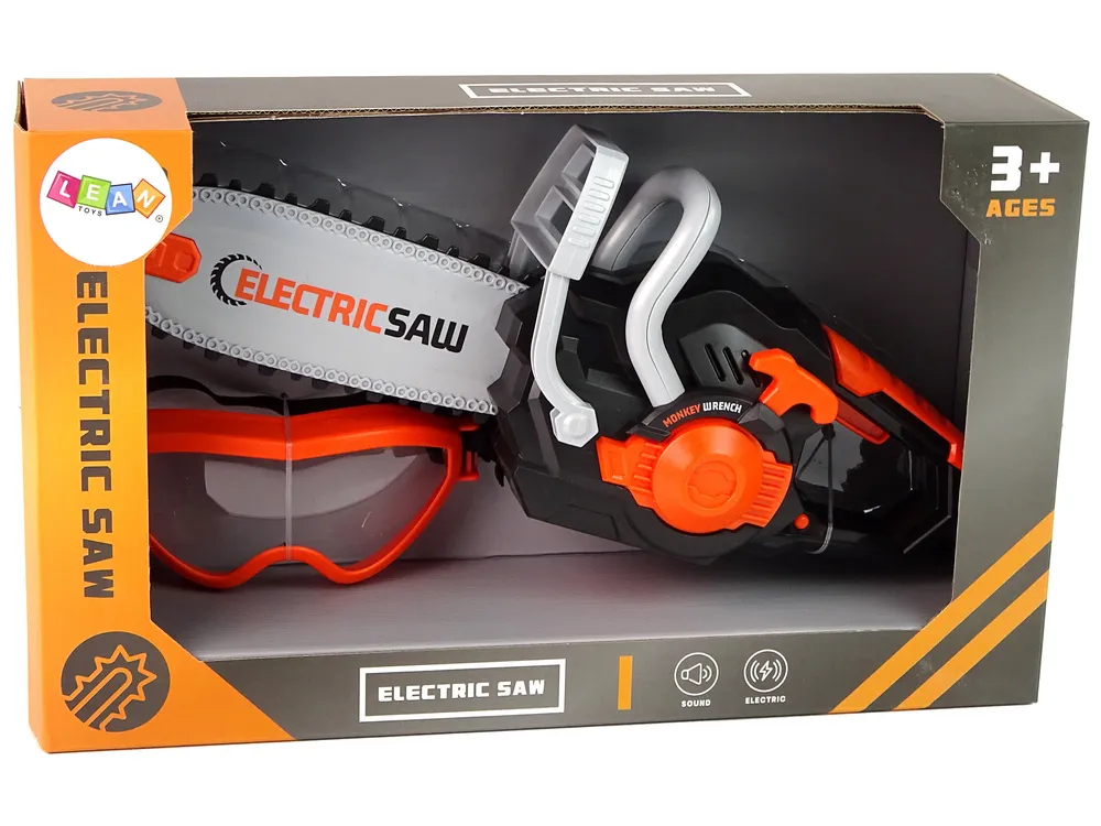 diy motorna pila electricsaw crno-narančasta - slika 6
