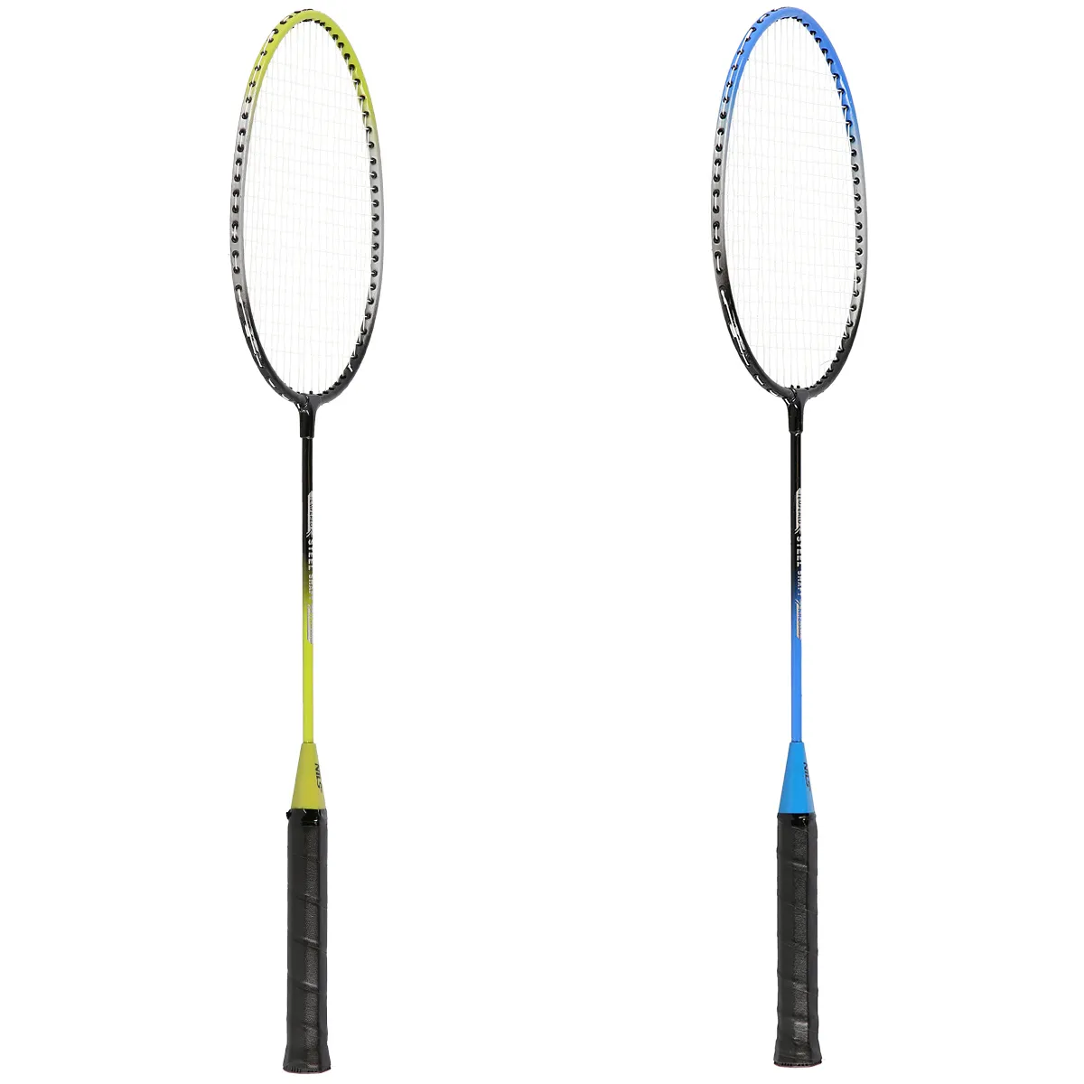 set za badminton 4 rakete + 3 lopte za loptice + mreža 195x22cm + navlaka - slika 4