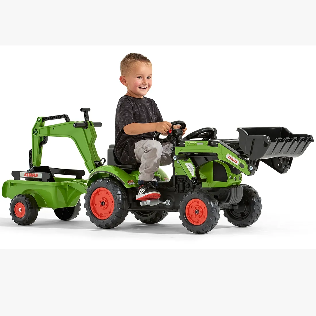 class traktor utovarivač na pedale s prikolicom - slika 5