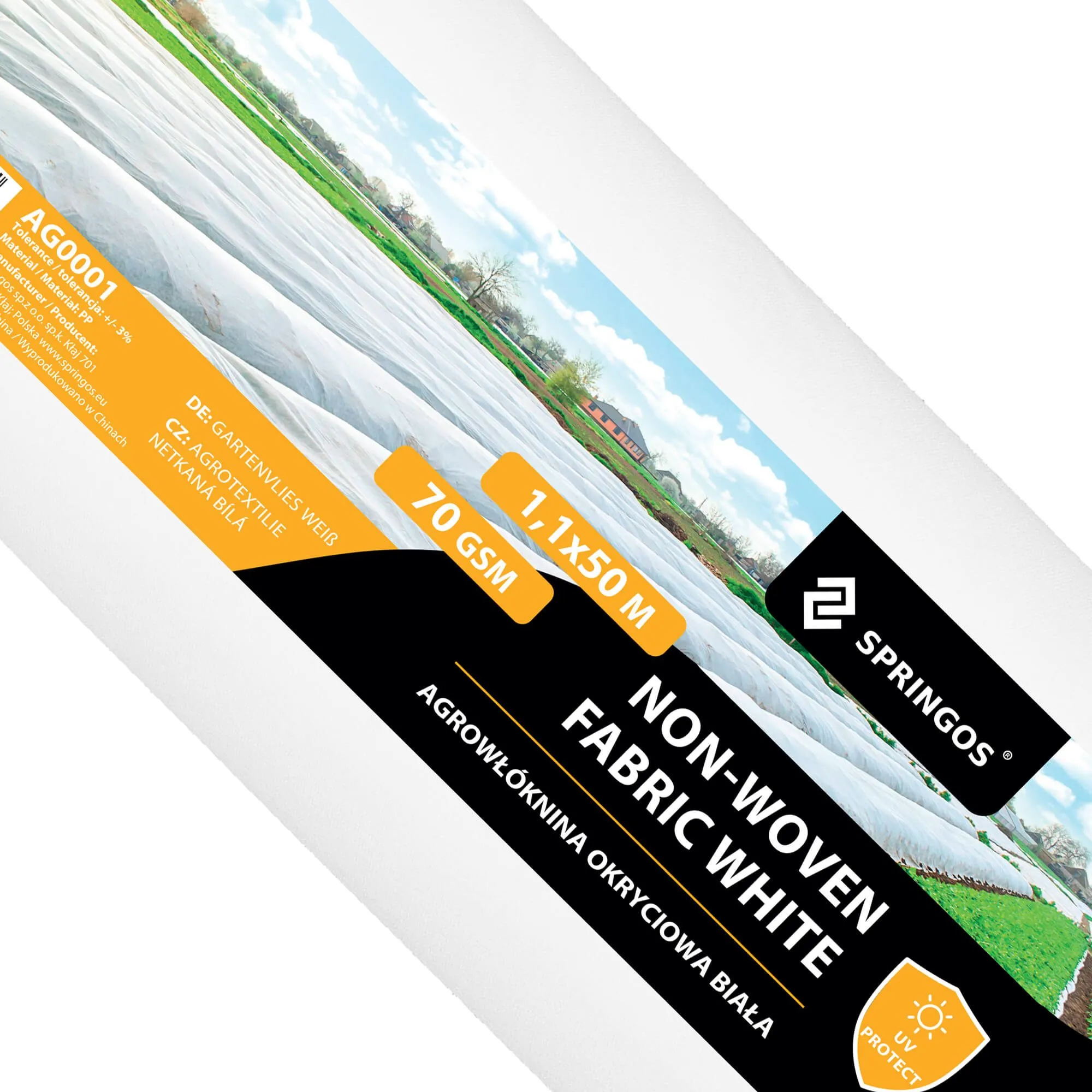 pokrov agrotekstil bijeli 70 gsm 1,1 x 50 m - slika 5
