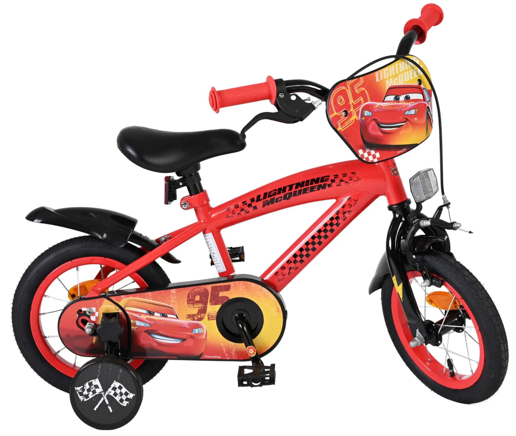 volare dječji bicikl disney cars 12″ crvene boje - slika 11