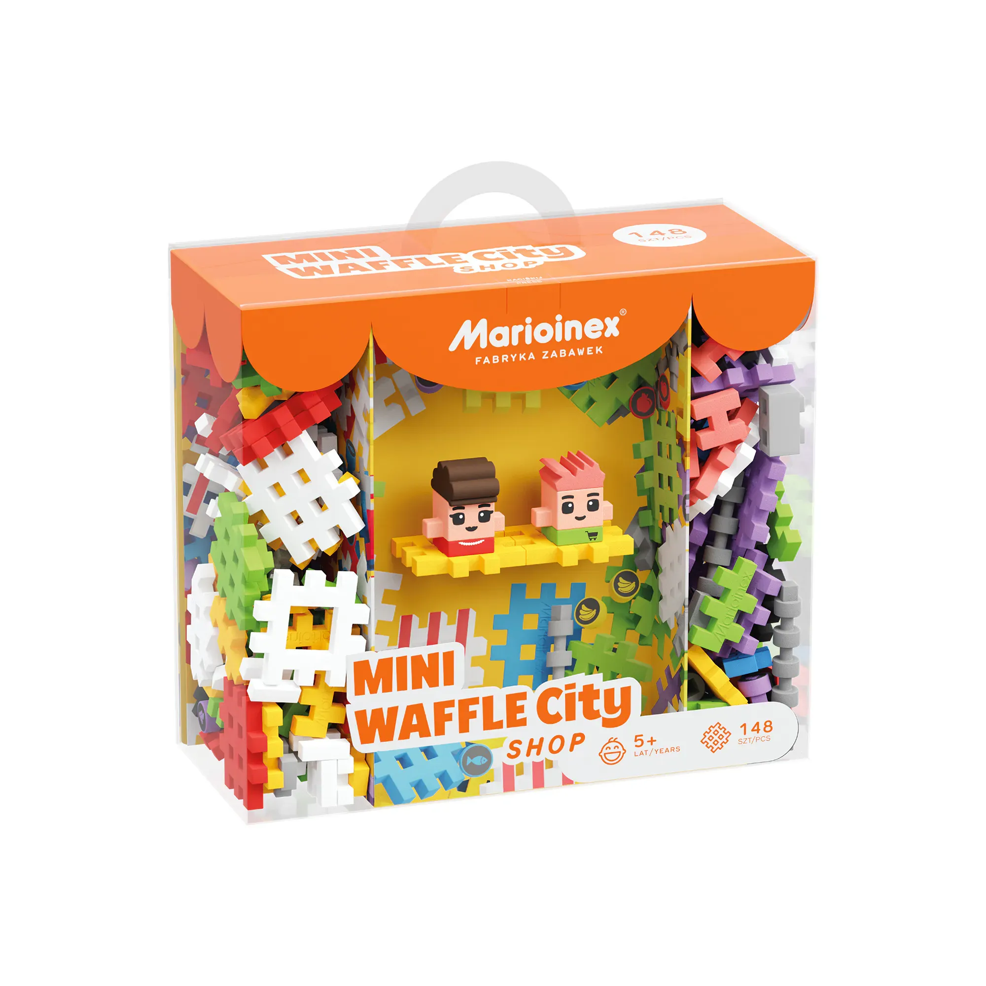 marioinex set waffle kockica dućan 148kom. - slika 2