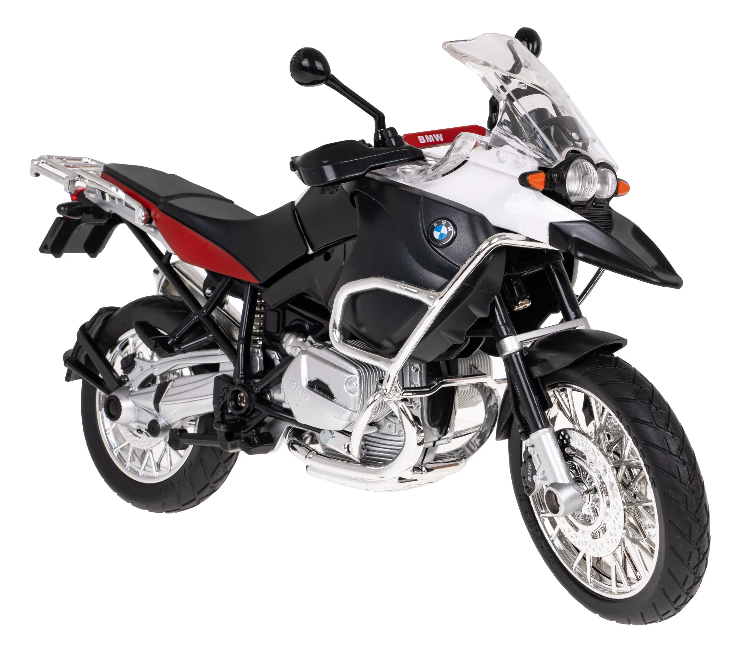 rastar motocikl bmw r1200gs 1:9 bijeli - slika 6