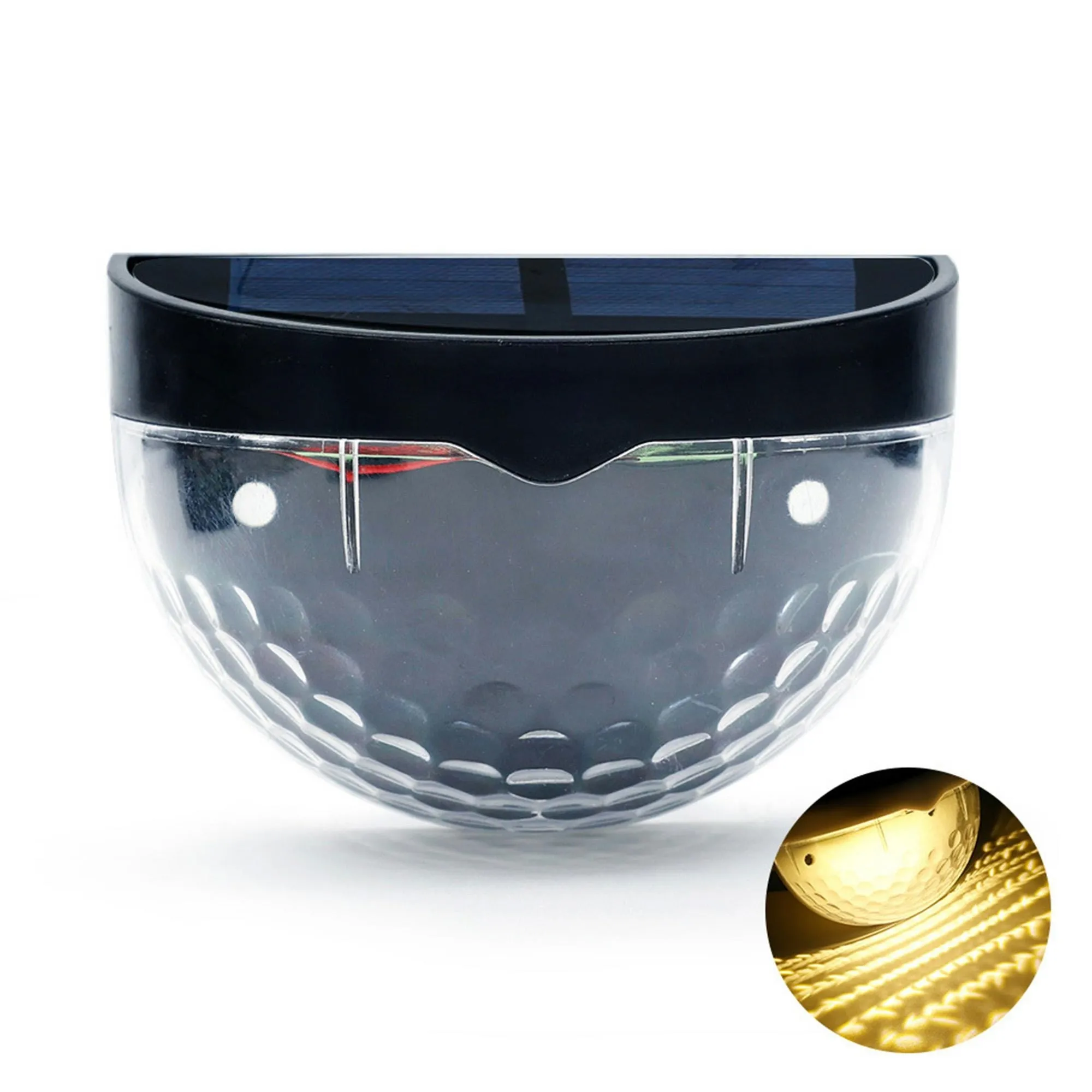 solarne zidne vrtne lampe led 8 kom. - slika 3