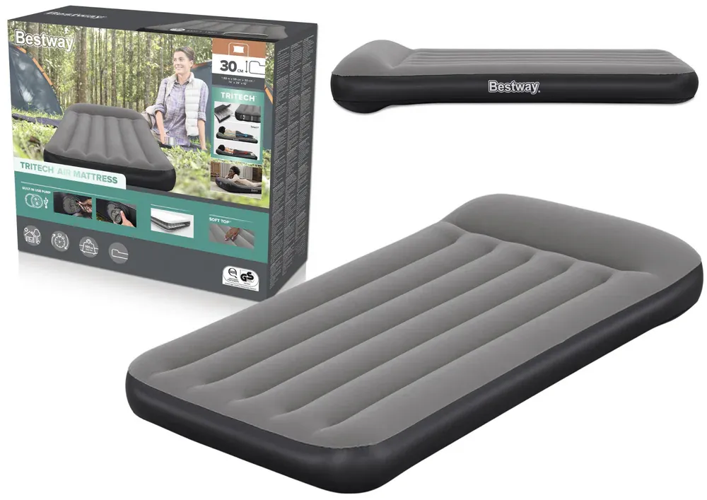 bestway madrac na napuhavanje 99 x 188 x 30 cm - slika 2