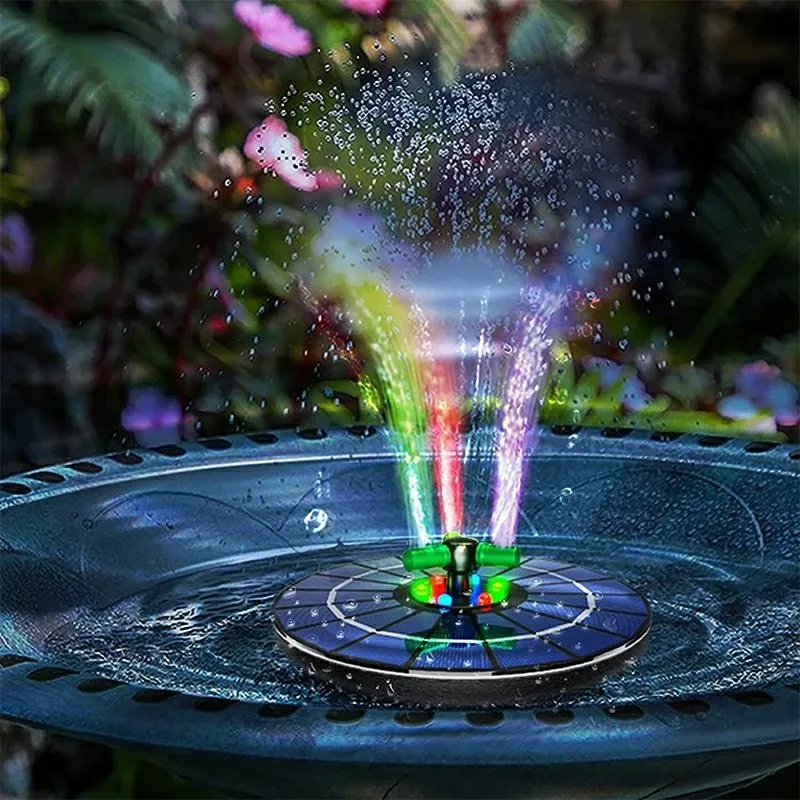 plutajuća solarna fontana rgb - slika 3
