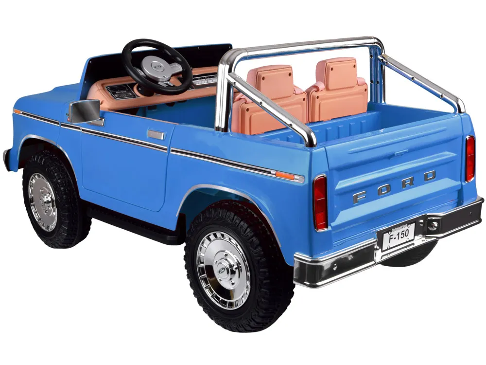 automobil na baterije s dva sjedala, klasični ford bronco kamionet pa0338 - slika 4