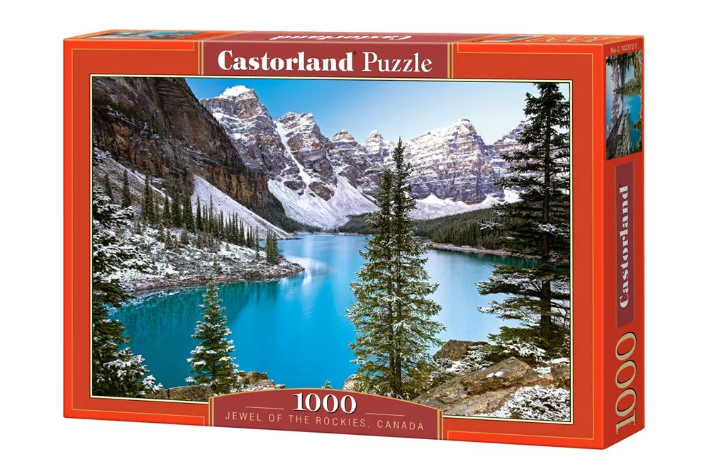 castorland puzzle jezero kanada 1000kom. - slika 4