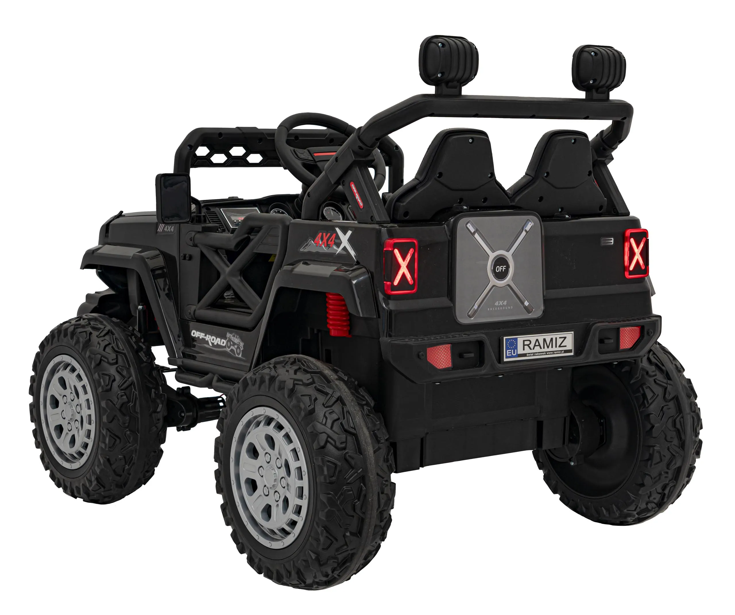off-road, auto na akumulator, crni - slika 6