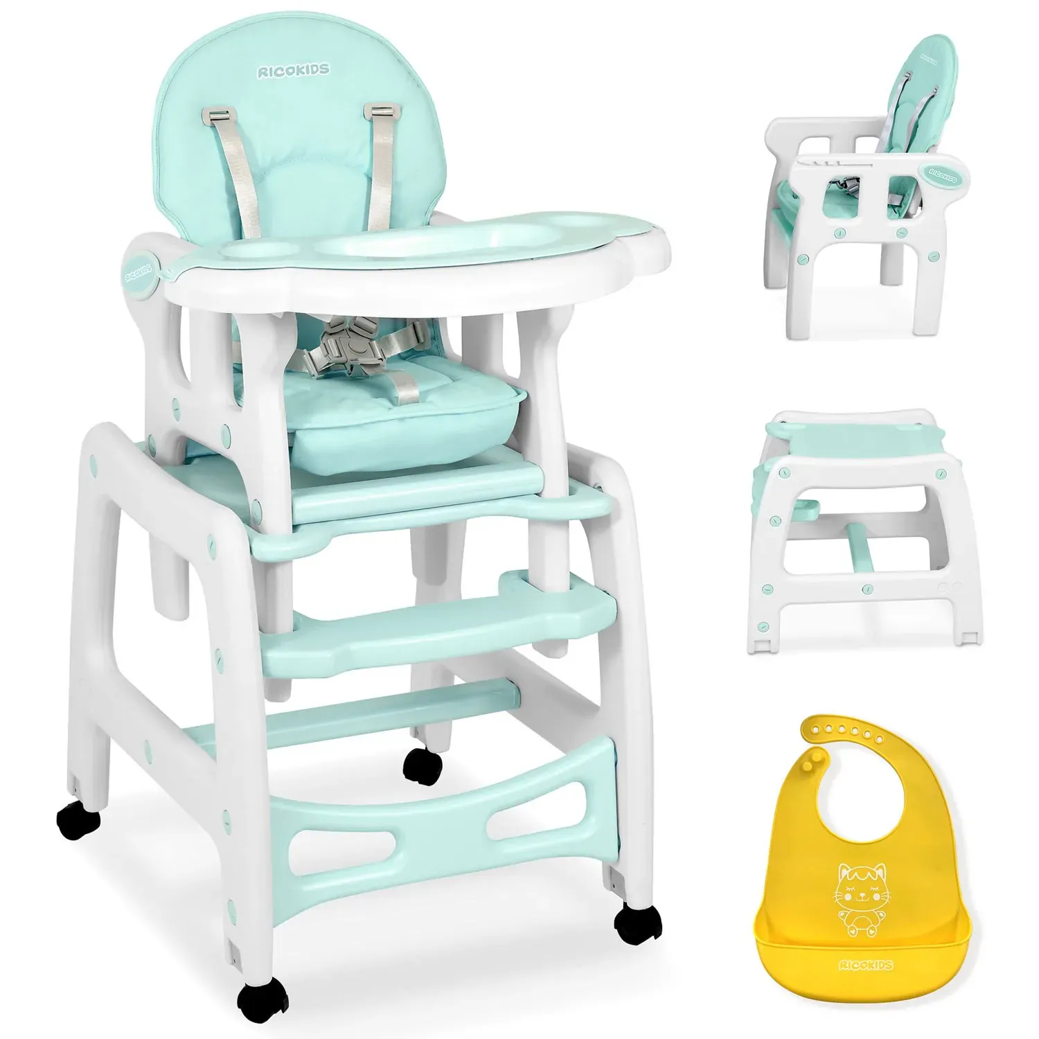 ricokids sinco hranilica za djecu, mint - slika 2