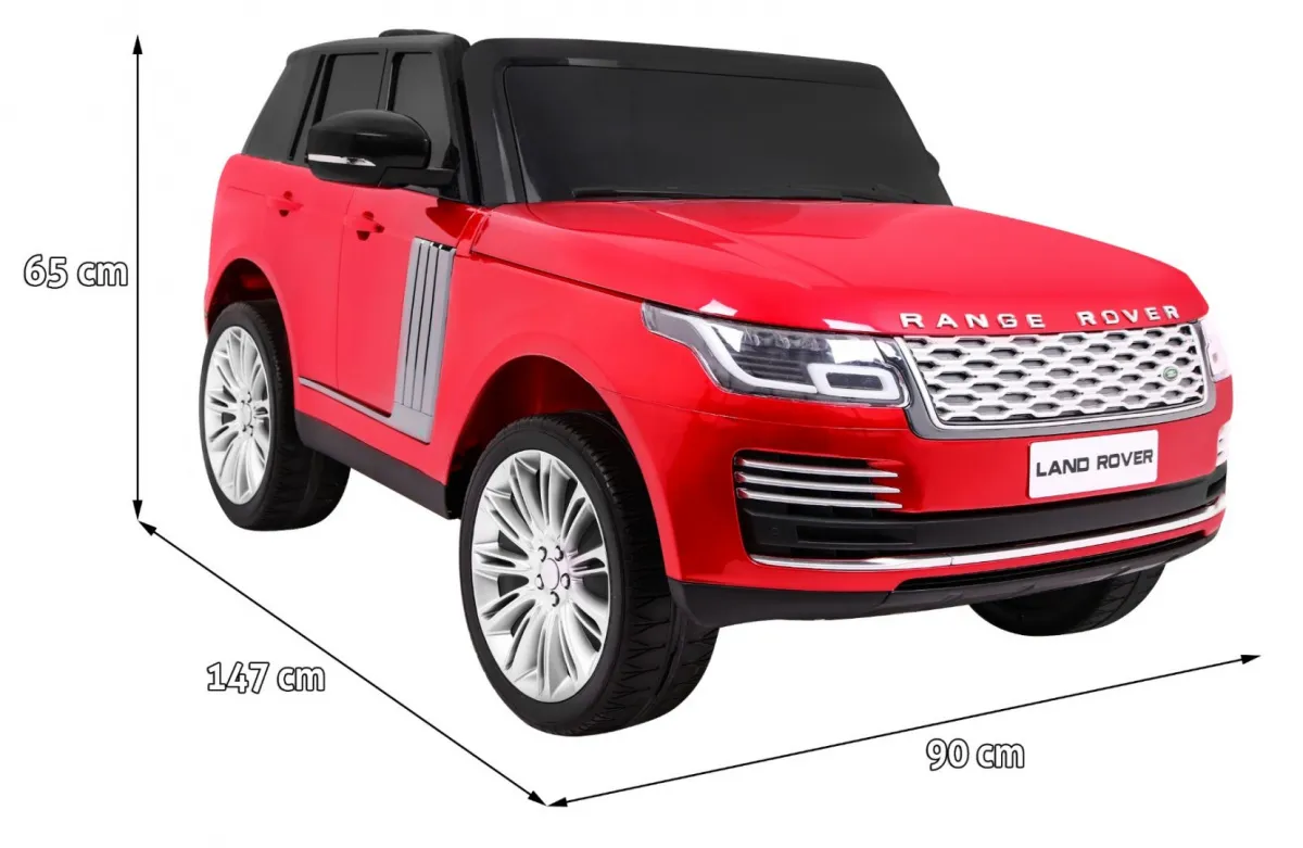 range rover hse auto na akumulator, crvene boje - slika 3