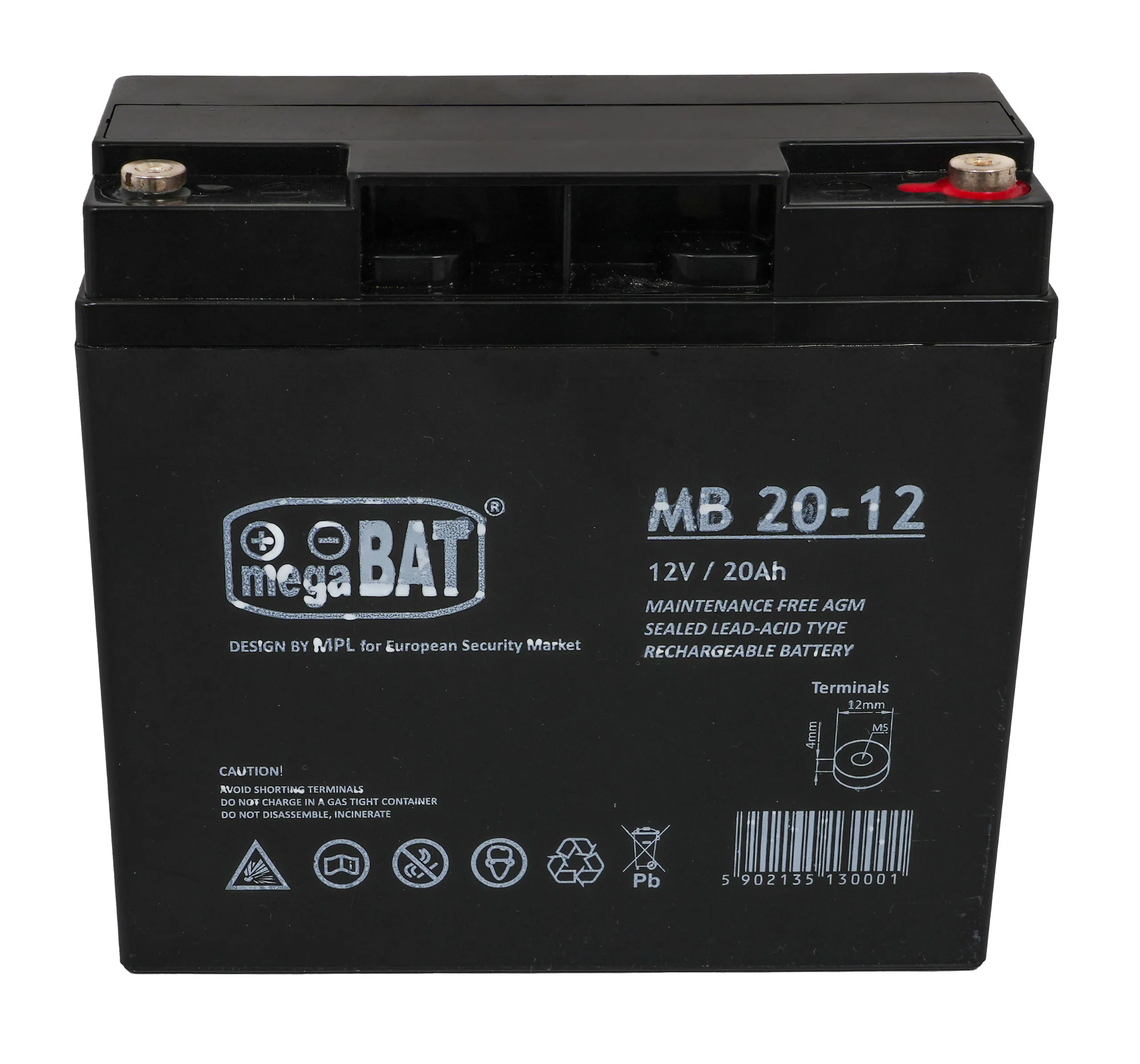 akumulator 12v/20ah - slika 3