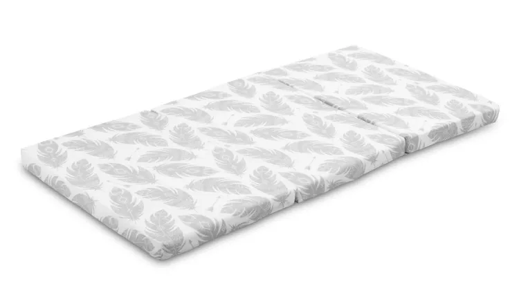 sensillo sklopivi madrac 120x60cm bijelo perje - slika 4