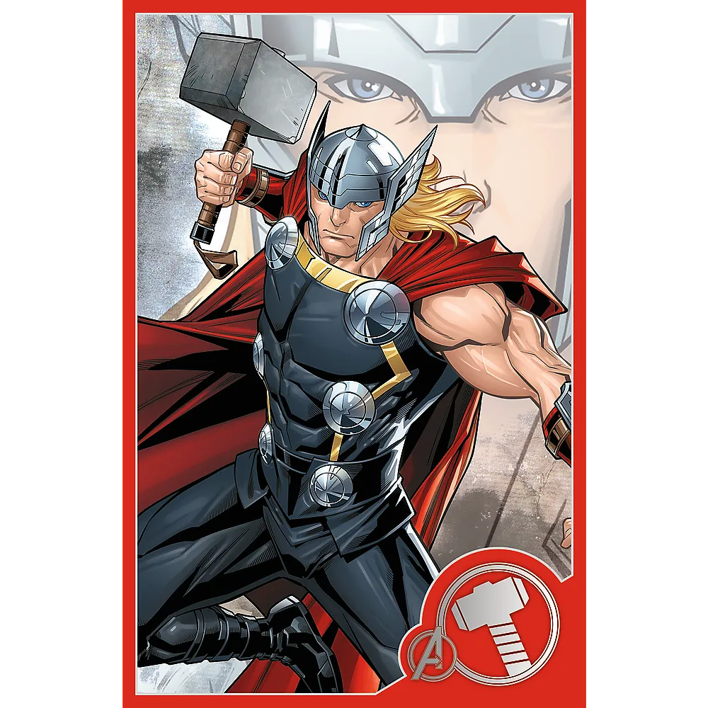 puzzle - 3x50 - vaš heroj / disney marvel osvetnici trefl 34891 - slika 3