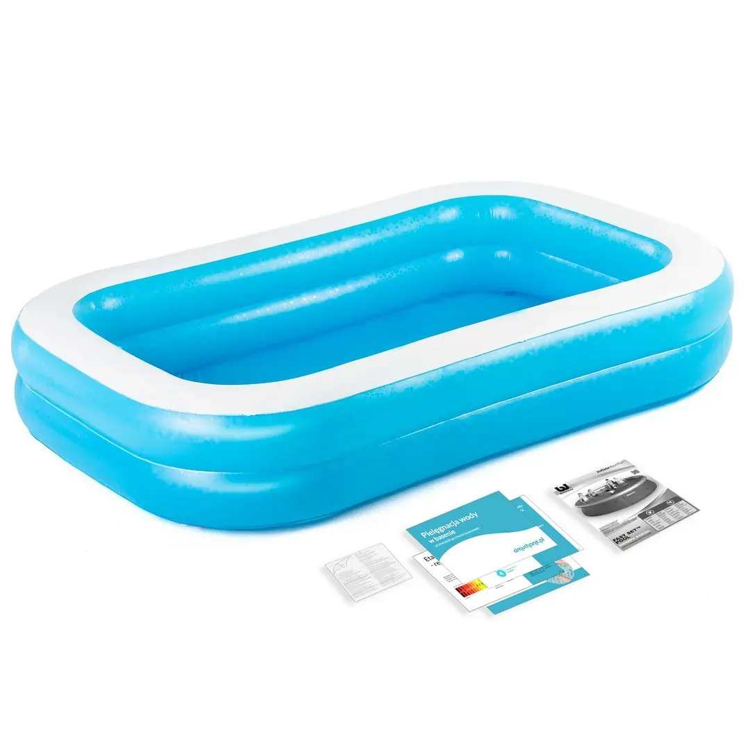 obiteljski bazen na napuhavanje 262 x 175 x 51 cm bestway - slika 2