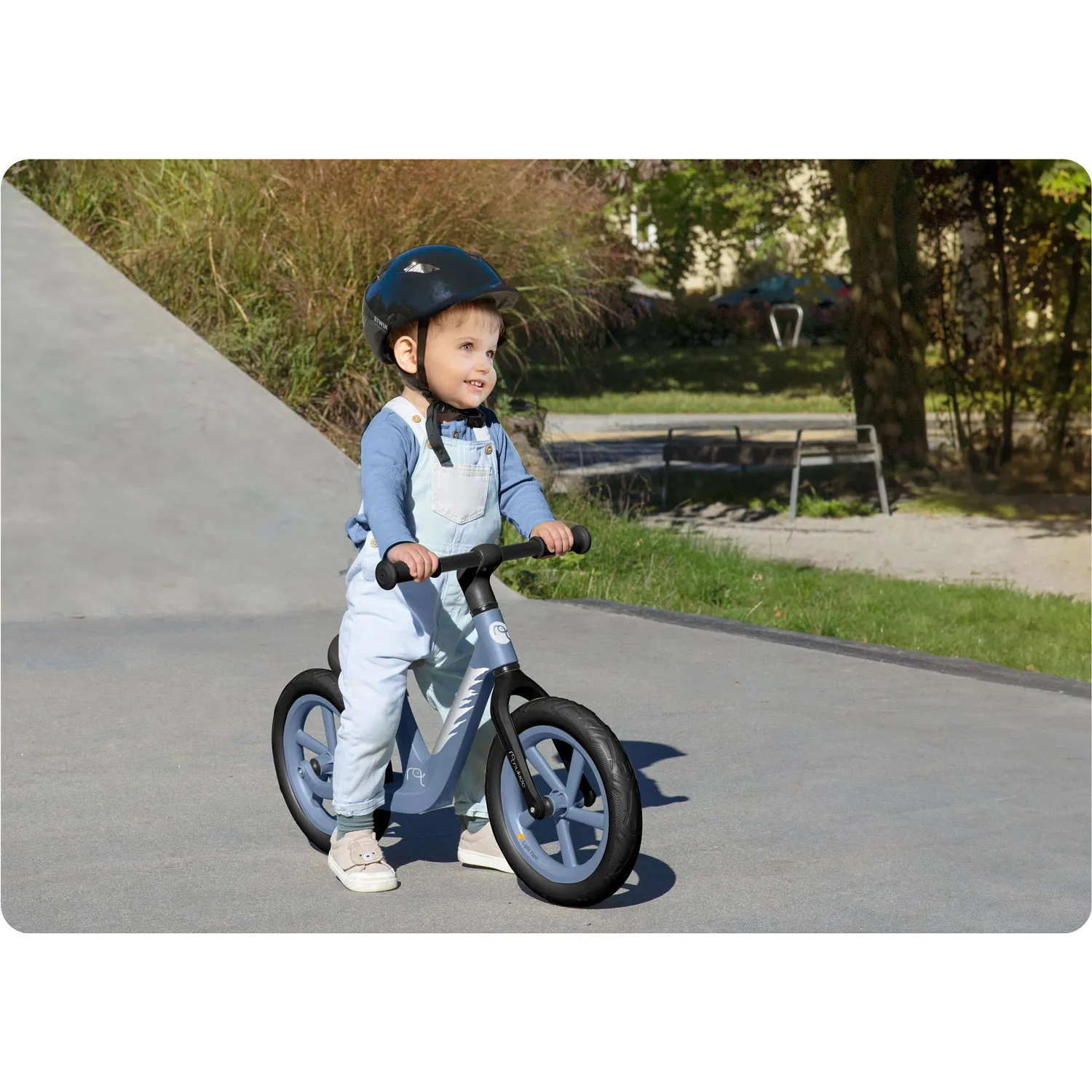 nukido light flee bicikl bez pedala, plavi - slika 7