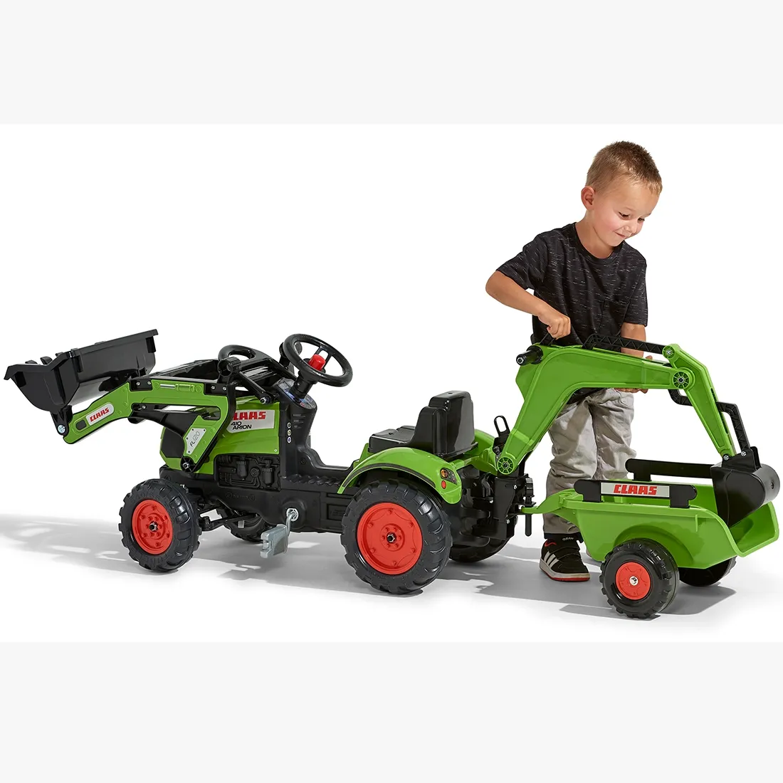 class traktor utovarivač na pedale s prikolicom - slika 7