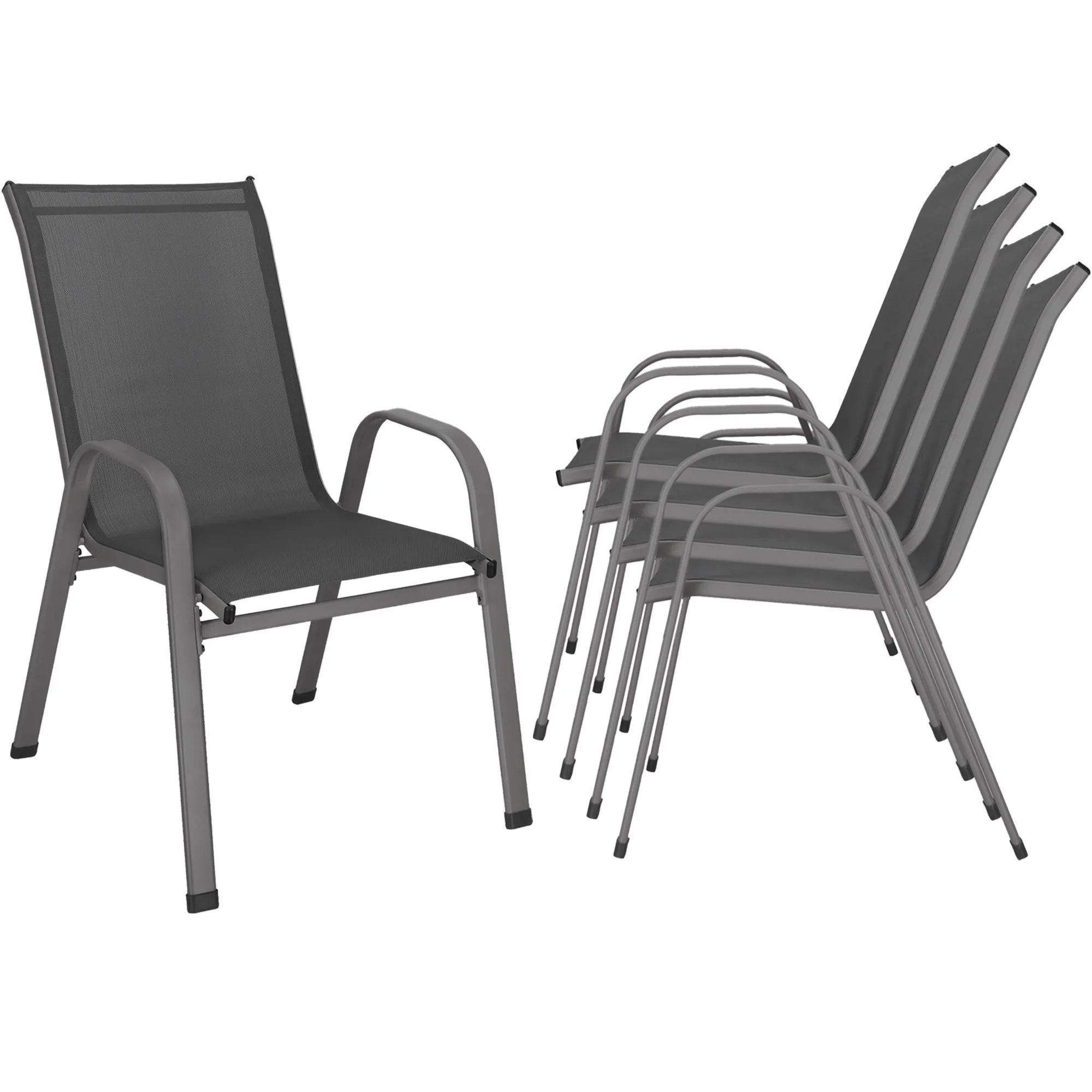vrtna stolica 73 x 55,5 x 93 cm 4 komada - slika 5