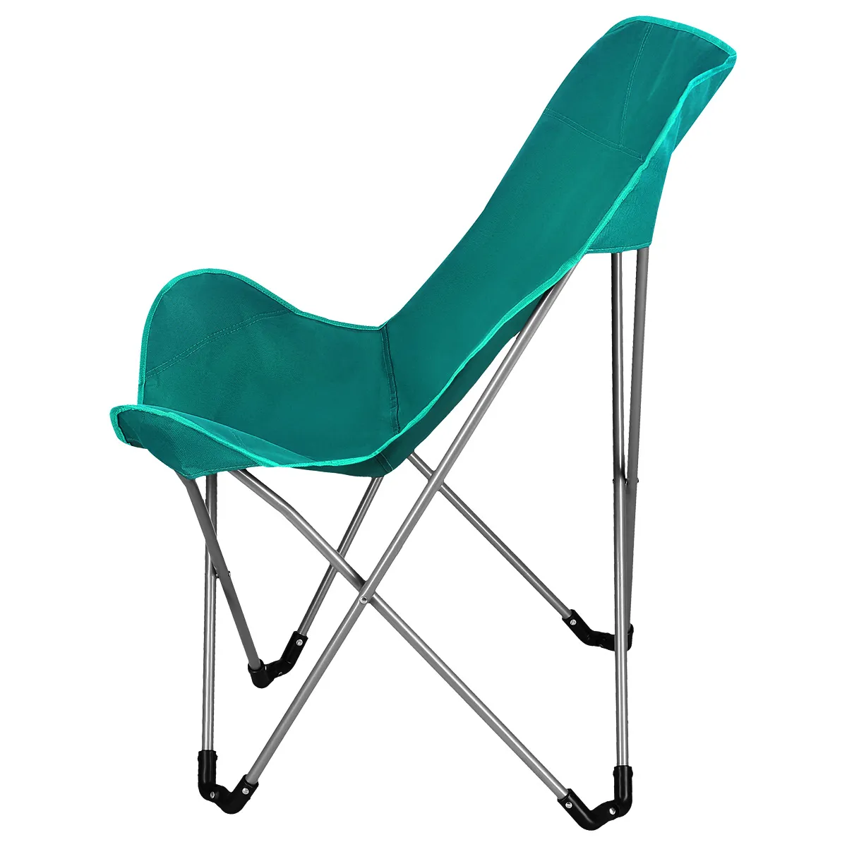 zelena kamperska stolica 63x74x56cm nils camp - slika 8