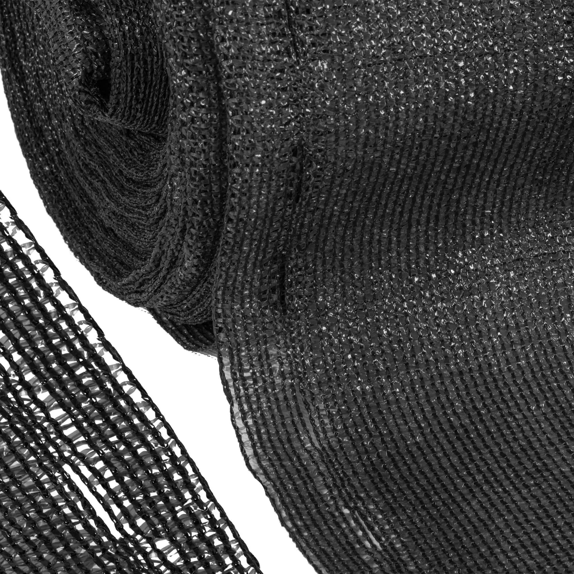 mreža za sjenilo crna 140 gsm 1,5 x 10 m 50 vezica - slika 7