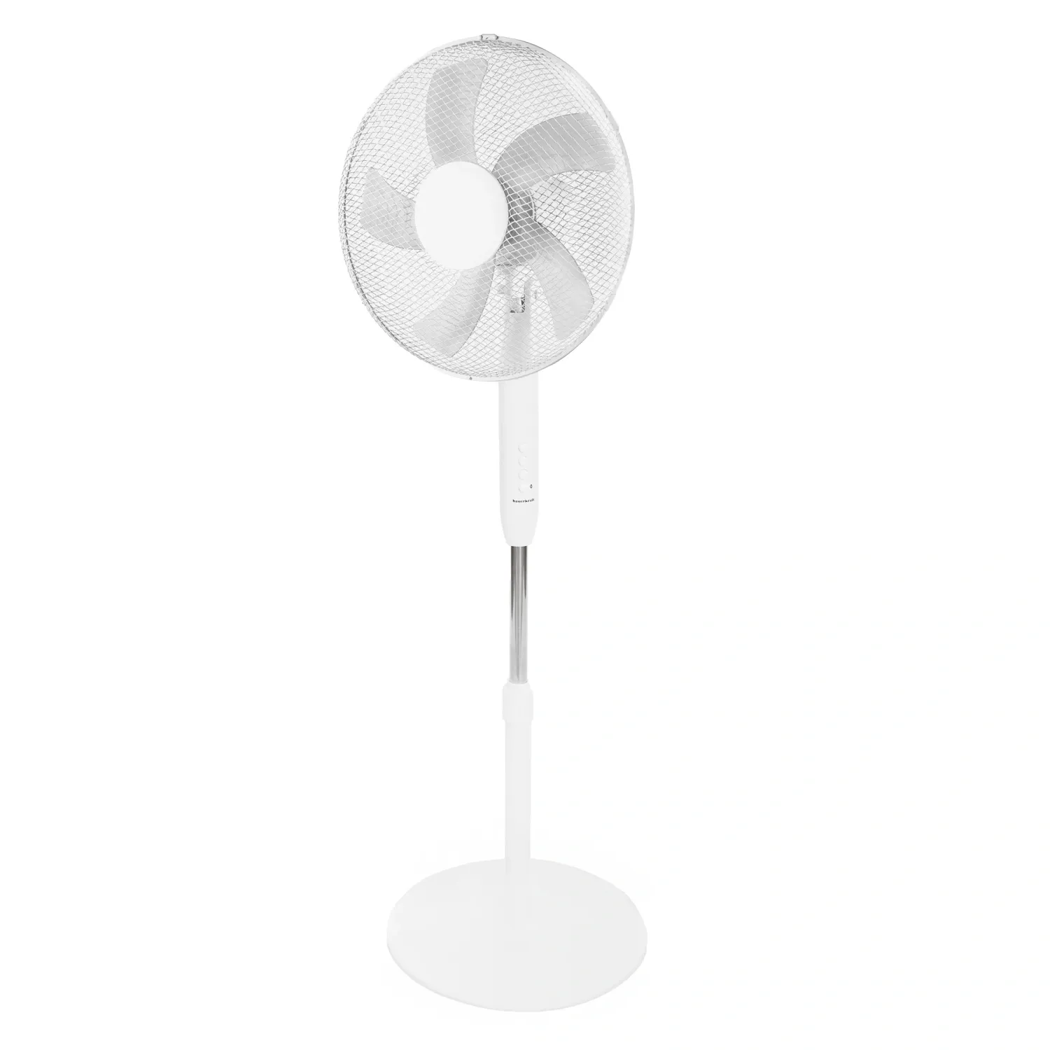 samostojeći podni ventilator, 45 w, 3 načina rada, 5 lopatica, bijele boje - slika 4