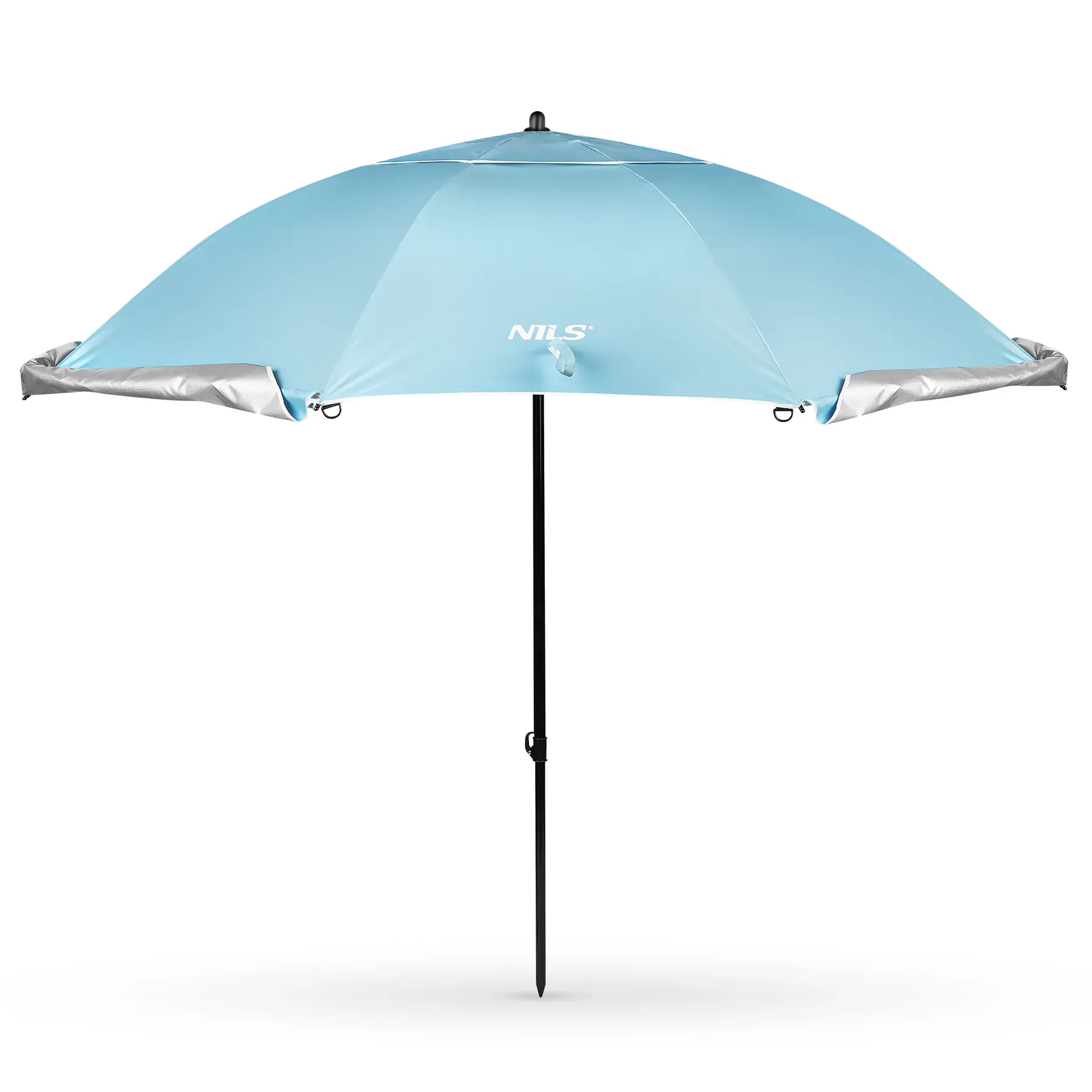 suncobran/vjetrobar 2u1 xxl 240 cm plavi nils camp - slika 2
