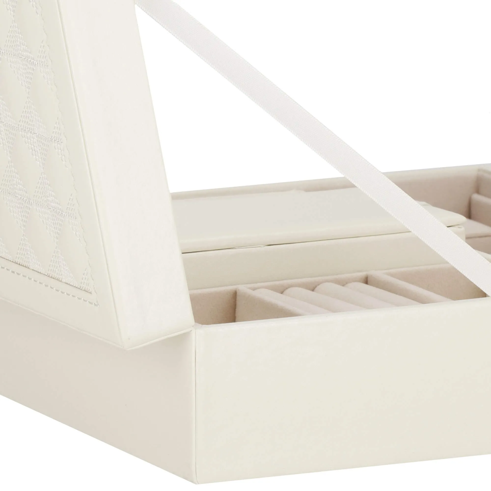kutija za nakit svijetlo krem 25,3x25,3x8,5 cm - slika 9