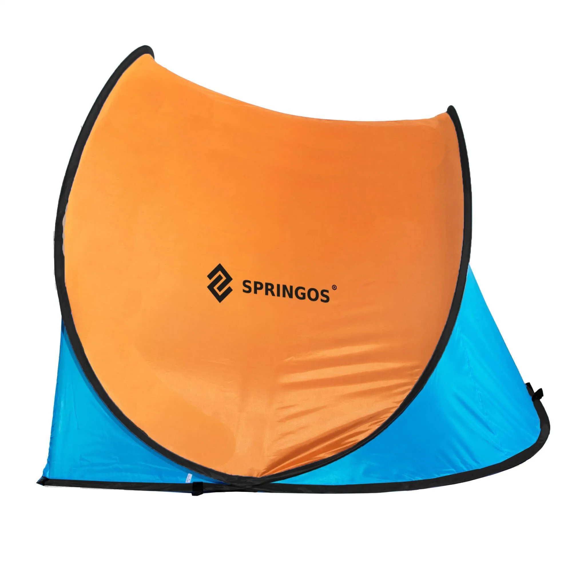 pop up šator narančasto plavi 200 x 120 cm - slika 3