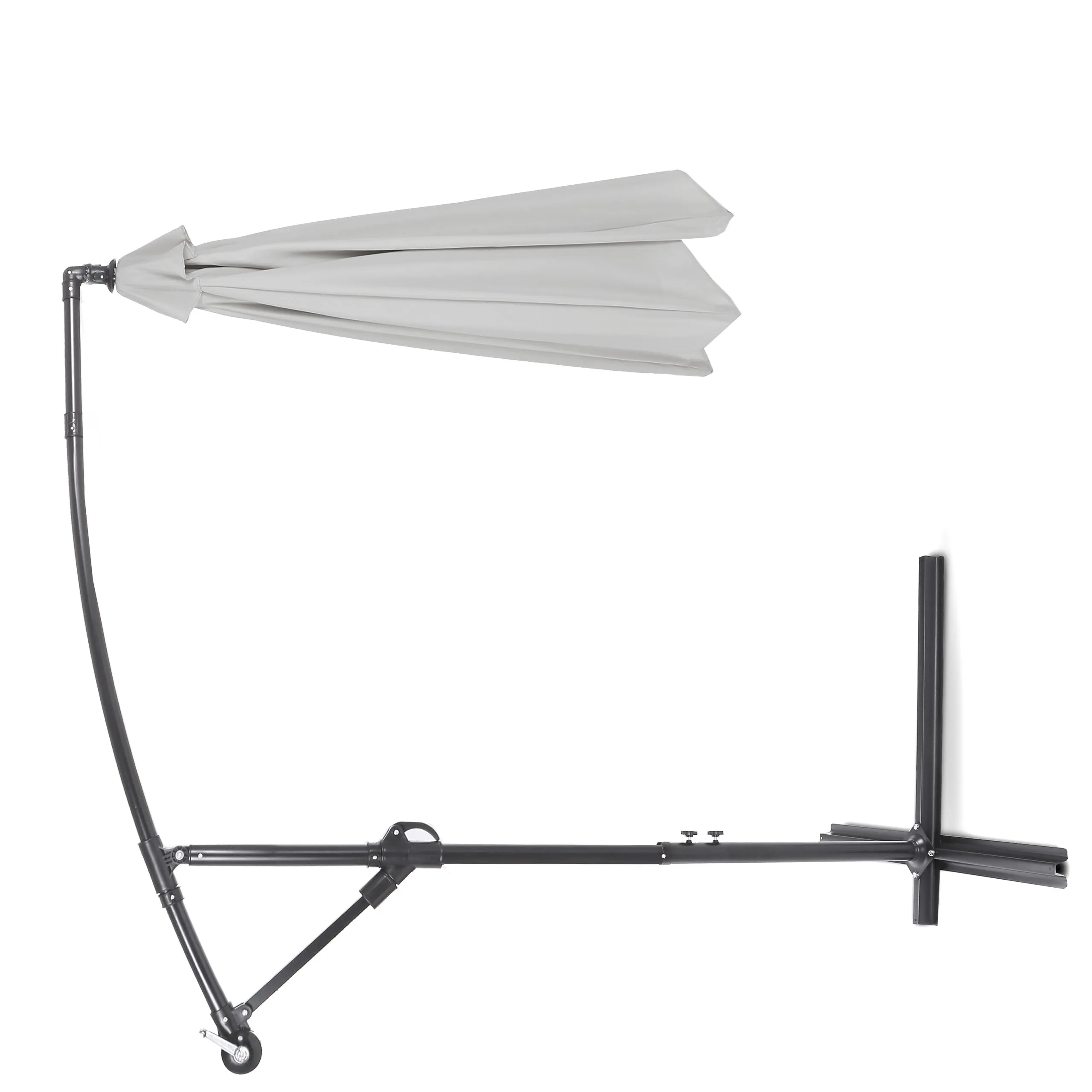 suncobran malabo 300 cm sivi / svijetlo sivi - slika 3