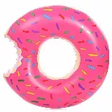 kolut na napuhavanje crvena krafna 50cm - slika 4