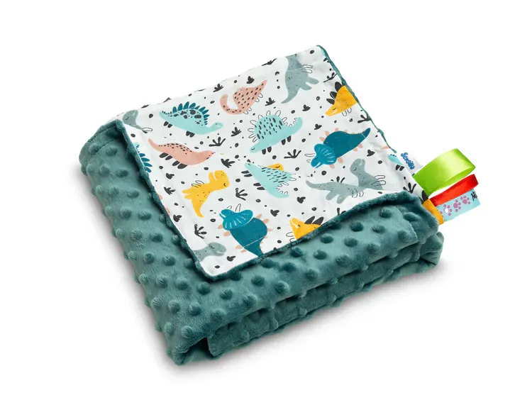 sensillo lagana minky deka 75x100cm dinosauri - slika 2