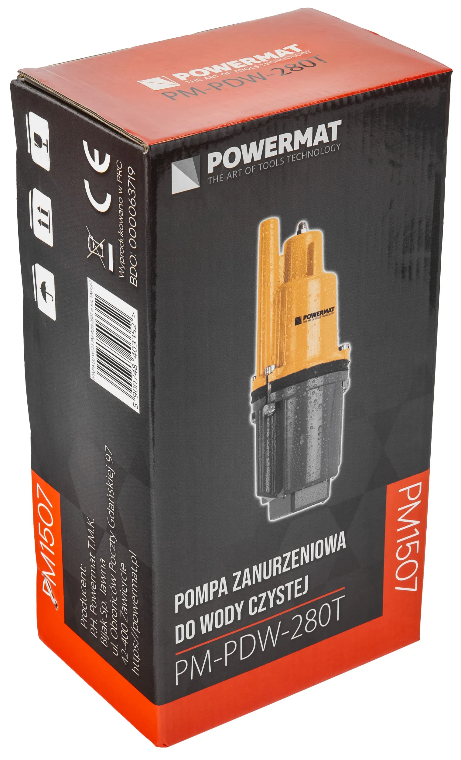 powermat membranska pumpa za vodu pm-pdw-280t - slika 3