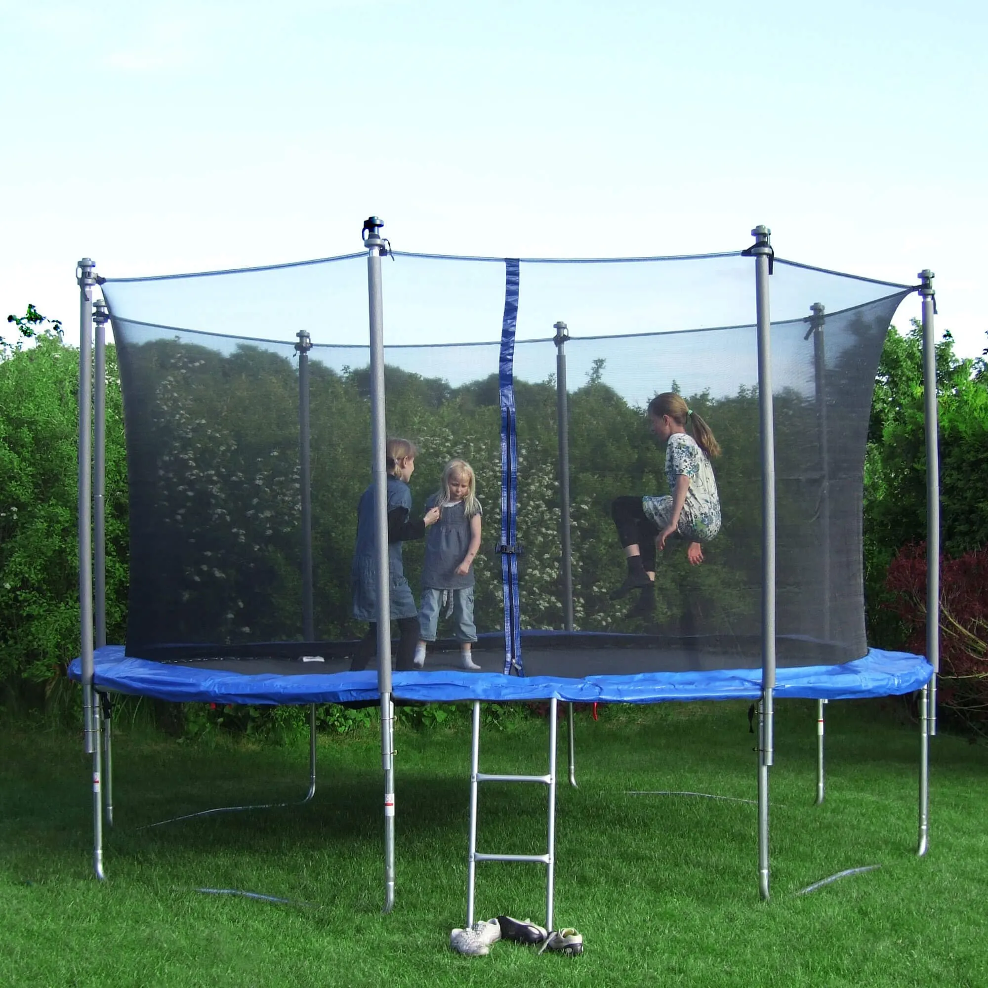navlaka za trampolin 244cm plava - slika 9