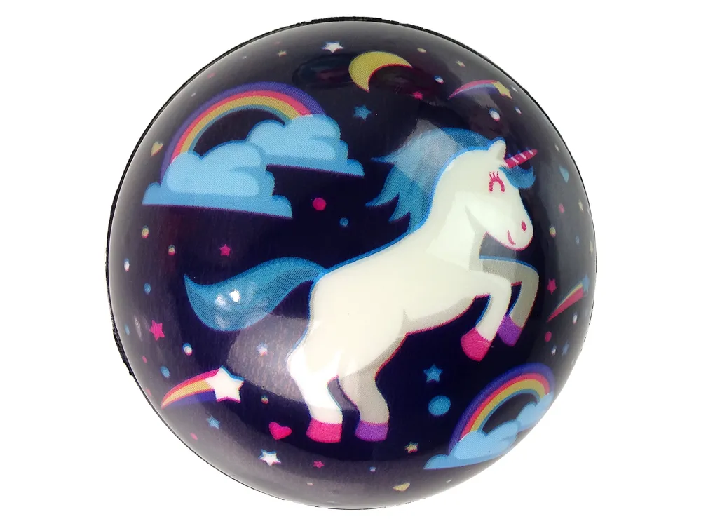 mekana rainbow lopta za bebe promjera 8 cm. - slika 8