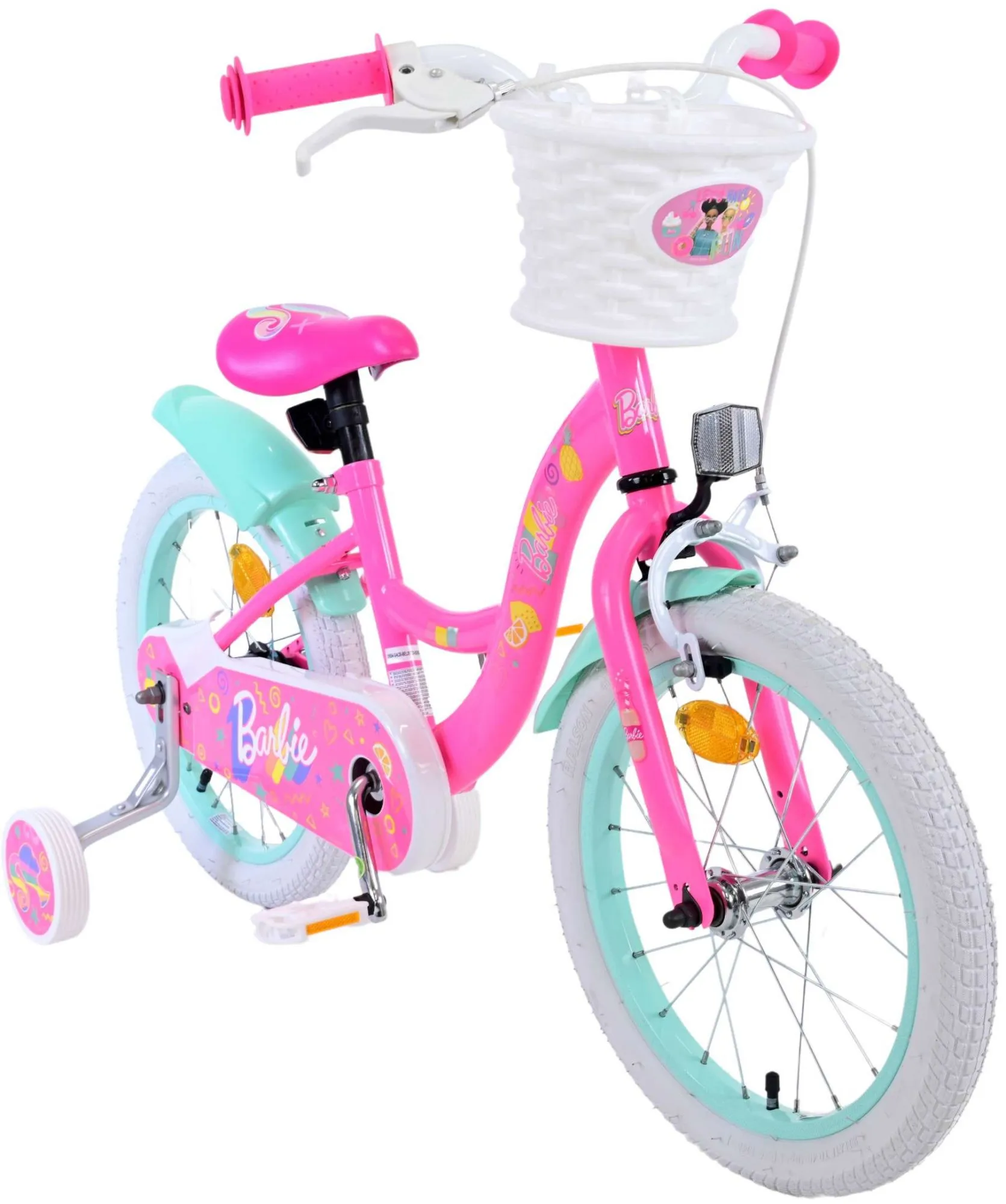 dječji bicikl barbie 16" roza - slika 7