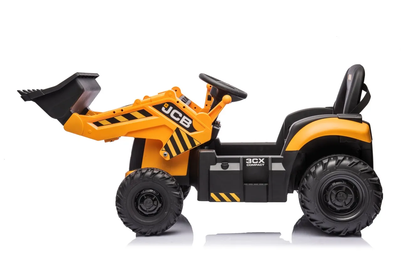 bager jcb, vozilo na akumulator, žuti - slika 4