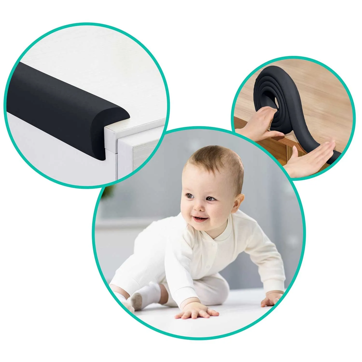 ricokids 798701 zaštitna pjenasta traka, crna, 2 m - slika 10
