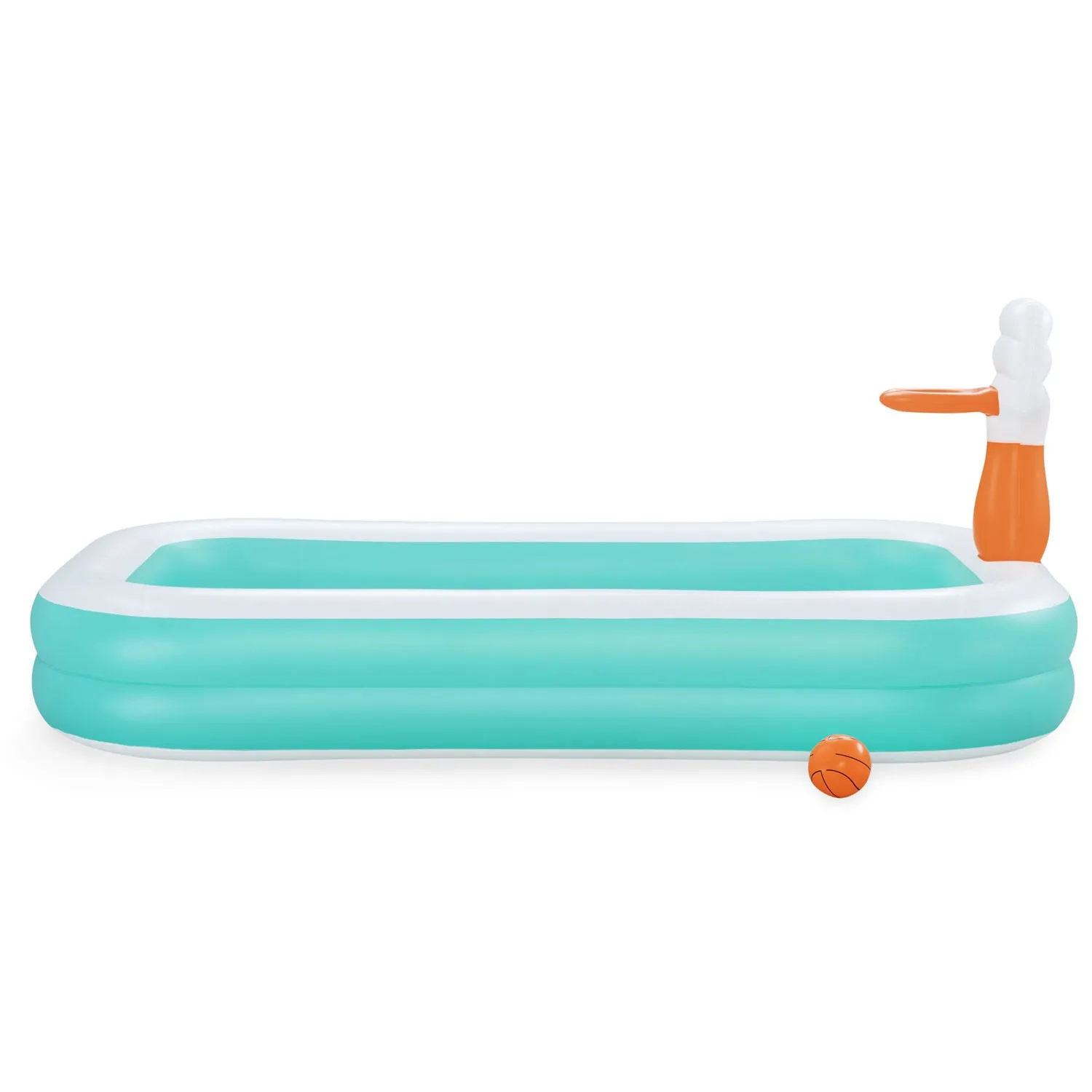 dunk'n splash bazen na napuhavanje 251 x 168 x 102 cm bestway 54445 - slika 6