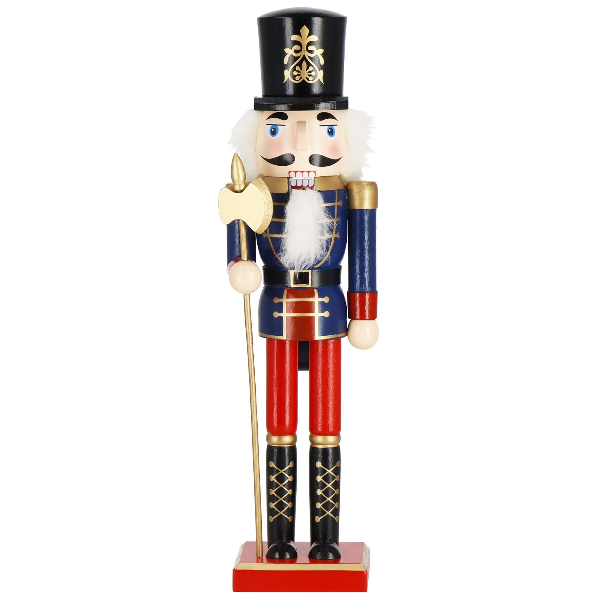 božićna dekoracija - figurica orašar, 38 cm - slika 4