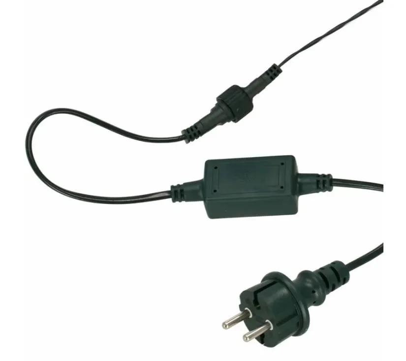 springos led lampice - zavjesa, hladno bijela - slika 6