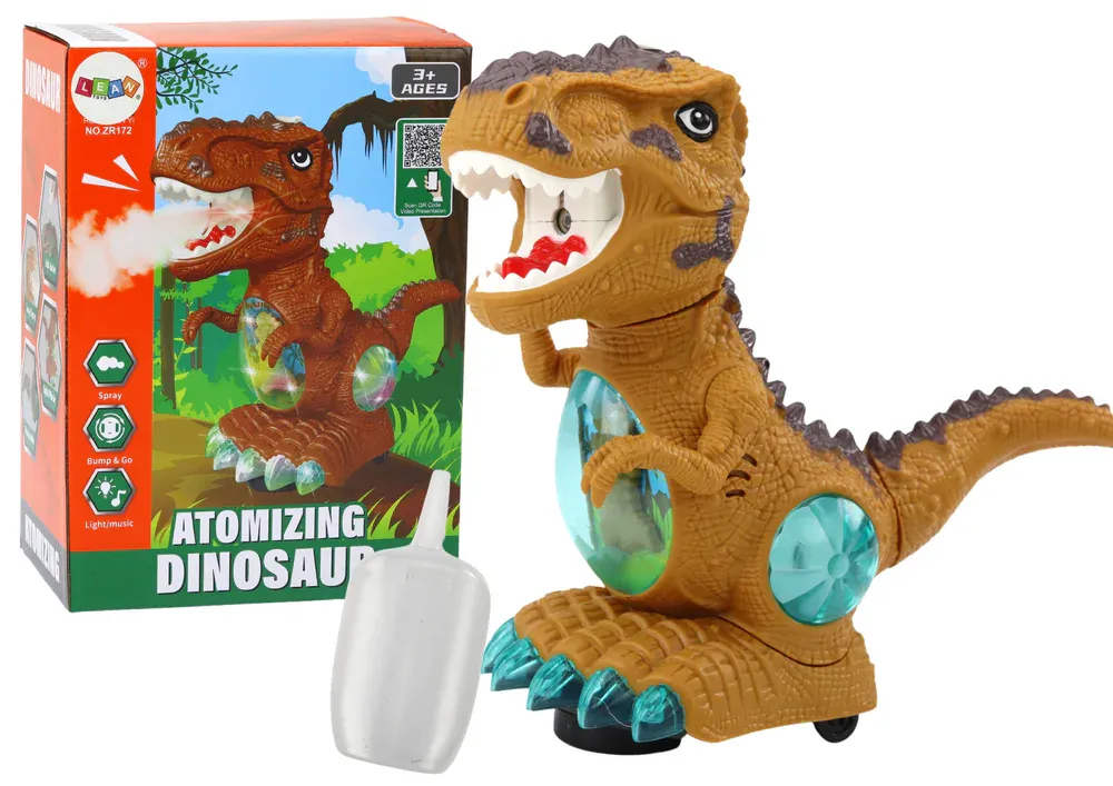 rasplesani dinosaur sa senzorom za prepreke žuti - slika 2