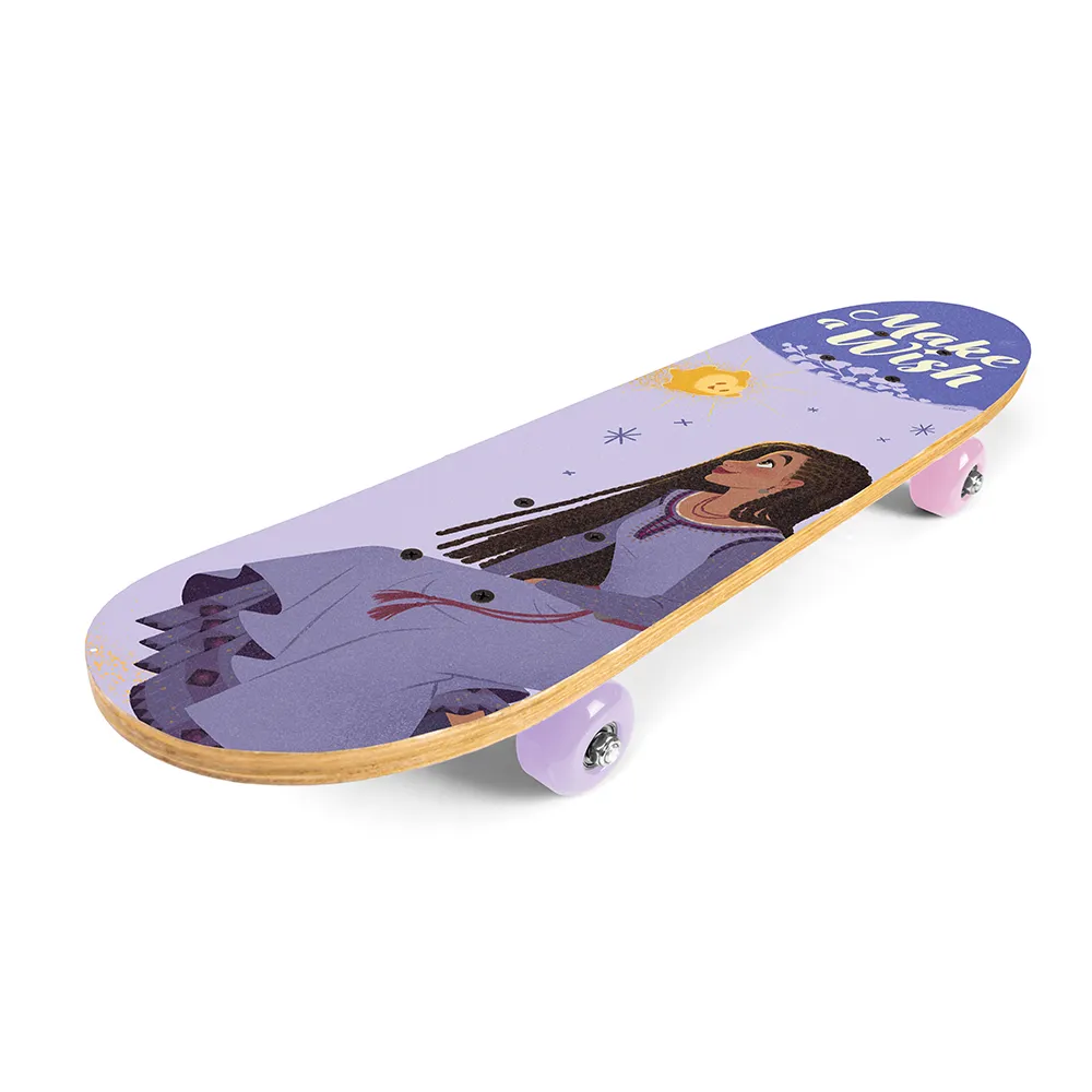 dječji drveni skateboard wish - slika 5