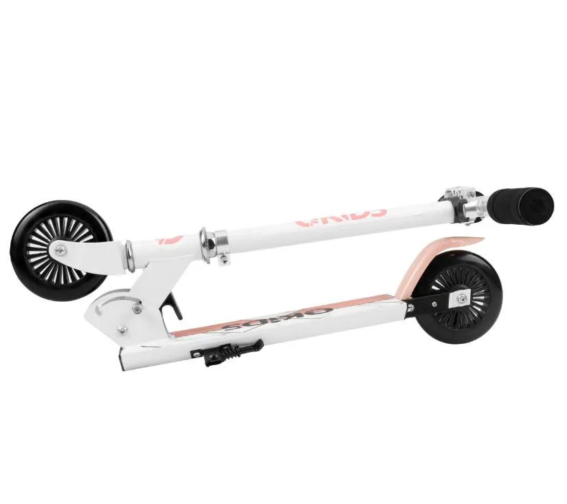 qkids flo aluminijski romobil svijetlo ružičasti - slika 4