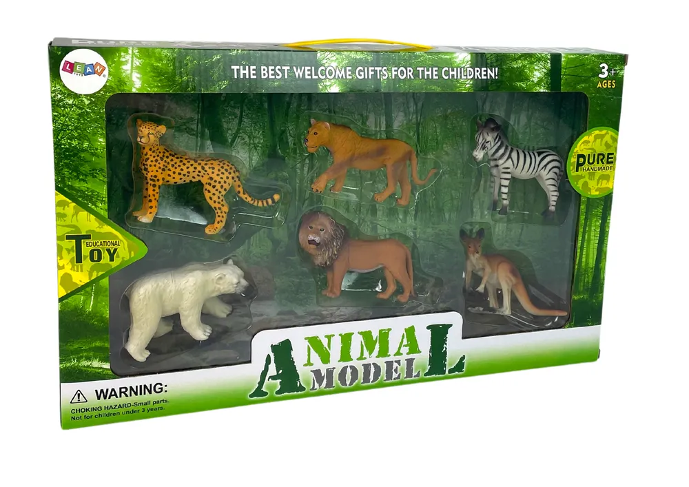 set figurica afričke divlje životinje 6 kom. - slika 4