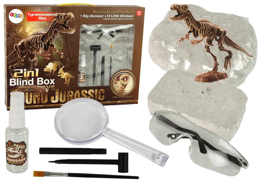 dječji arheološki set 2u1 t-rex - slika 2