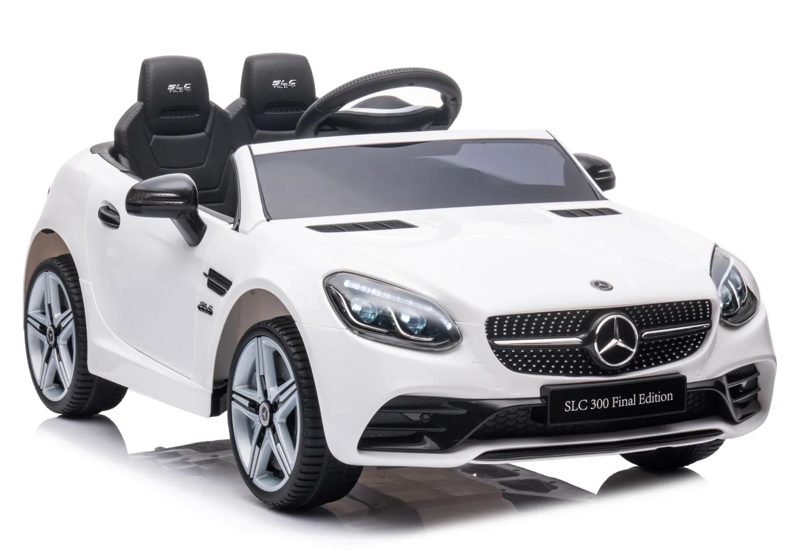 auto na baterije mercedes benz slc300 cabrio s daljinskim upravljačem - bijeli - slika 6